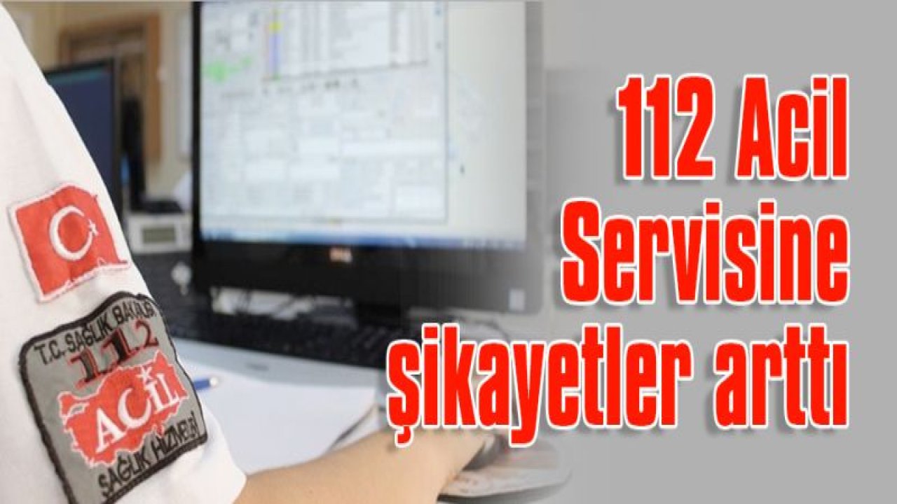 112'nin başındaki sorumlu ne yapıyor?