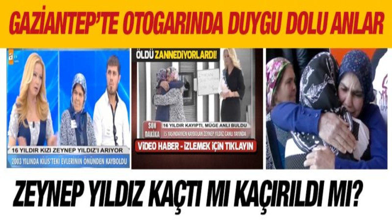 16 yıl önce kaçırılan kadın ailesine kavuştu