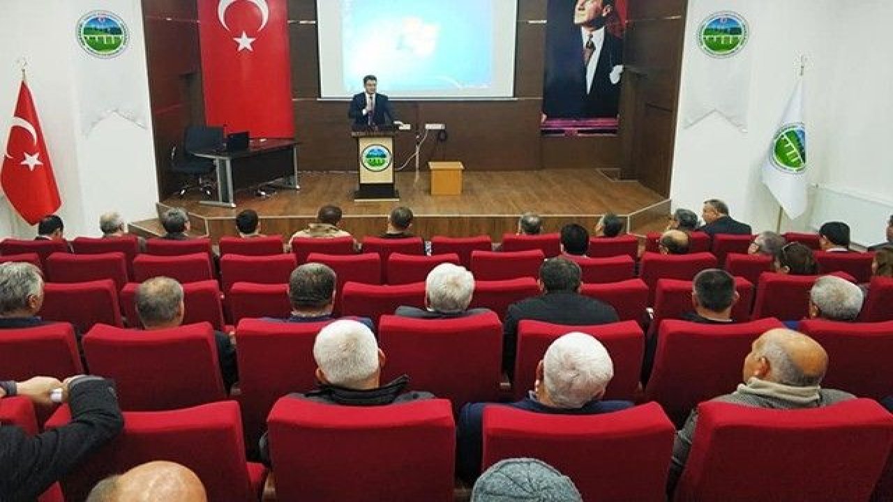 Nurdağı'nda muhtarlar toplantısı düzenlendi