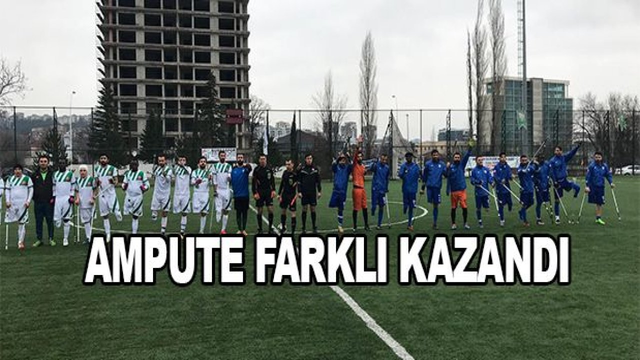 Şahinbey Ampute Takımı farklı kazandı