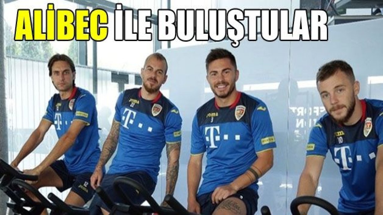 Denis Alibec ile buluştular!