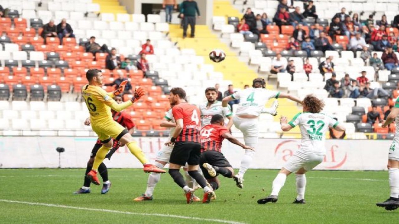 Gazişehir Gaziantep TEKLEDİ 2-2