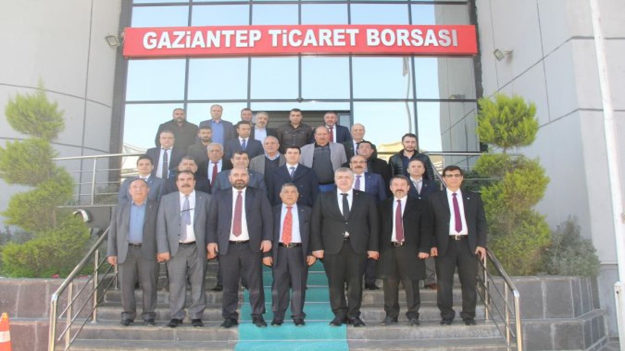 İYİ PARTİ BELEDİYE BAŞKAN ADAYLARINDAN GTB'YE ZİYARET