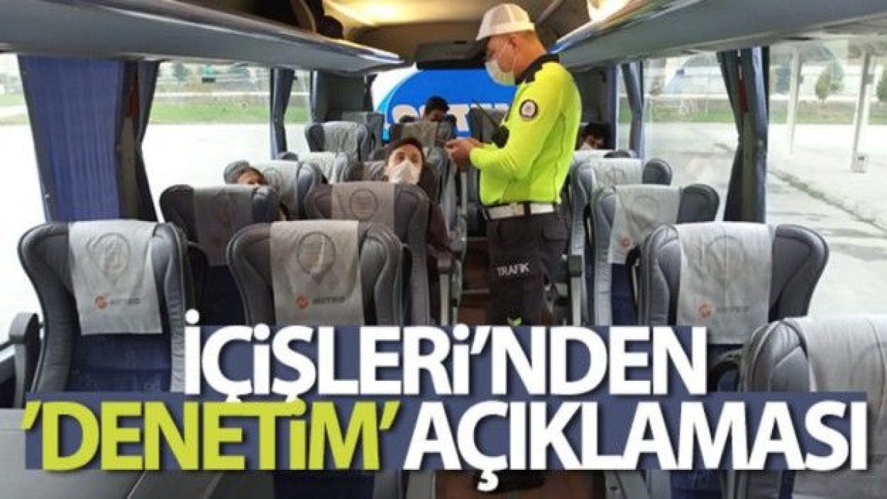 İçişleri Bakanlığından 'Kovid-19' tedbirlerine yönelik açıklama