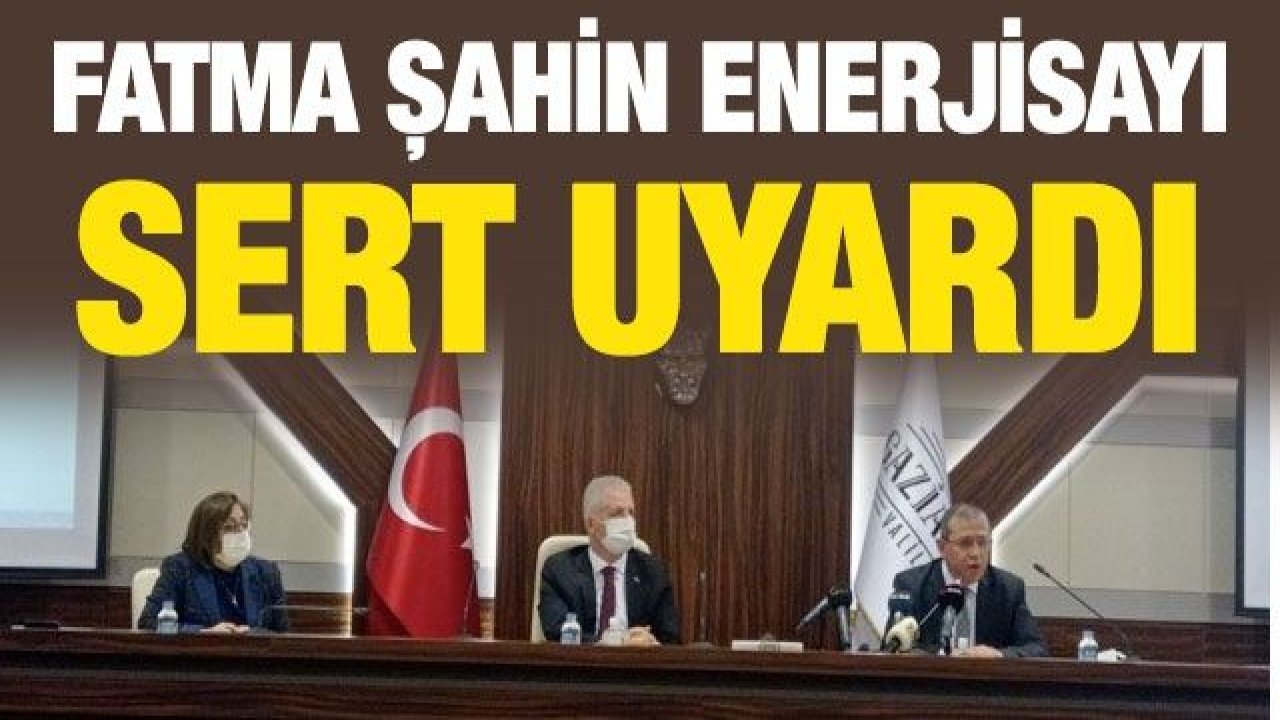 Fatma Şahin Enerjisayı sert uyardı