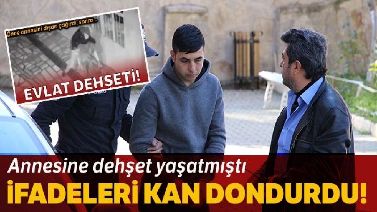 Annesini 15 Kez Bıçakladı..!Bakın Neler Dedi!!?