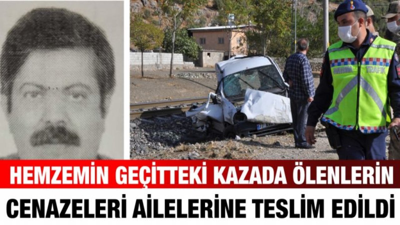 Hemzemin geçitteki kazada ölenlerin cenazeleri ailelerine teslim edildi