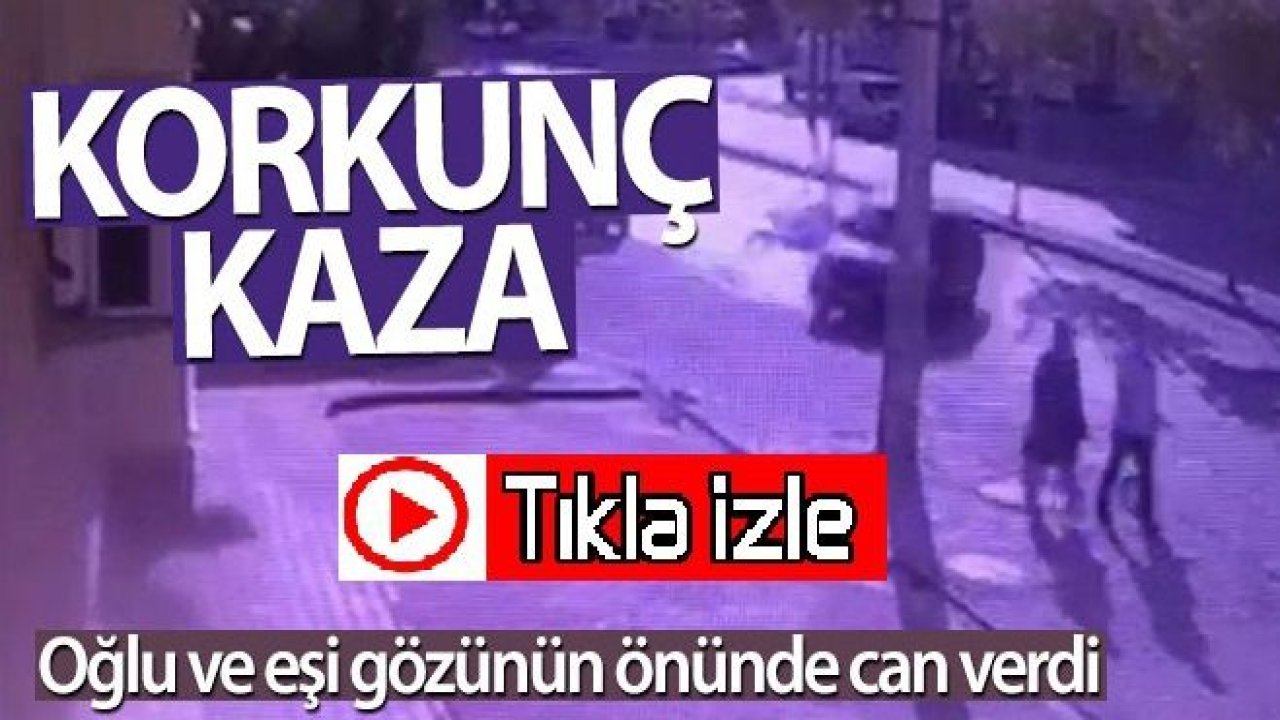 Konya'dan Çok Üzücü Haber...Video İzle...Baba ve 5 yaşındaki oğlunun öldüğü kaza kamerada