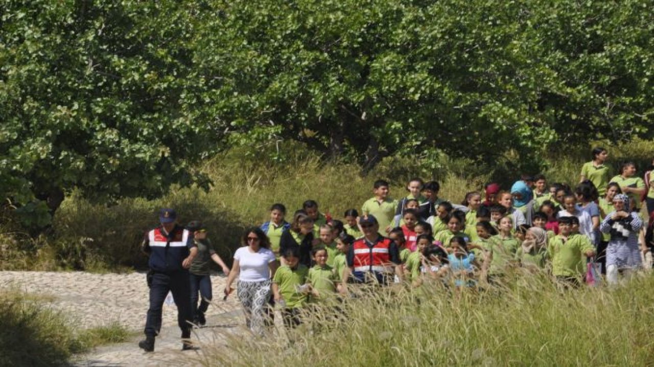 Jandarmadan öğrencilere anlamlı gezi