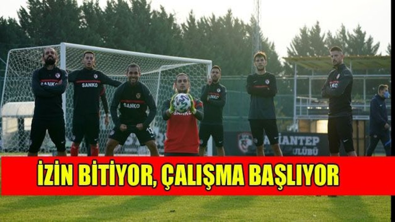 İzin bitiyor, çalışmalar başlıyor