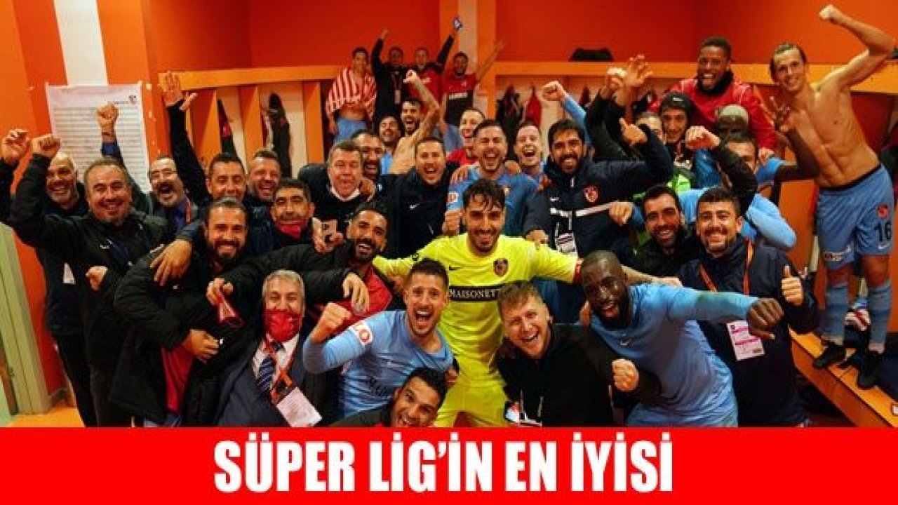 Süper Lig'in en iyisi Gaziantep FK