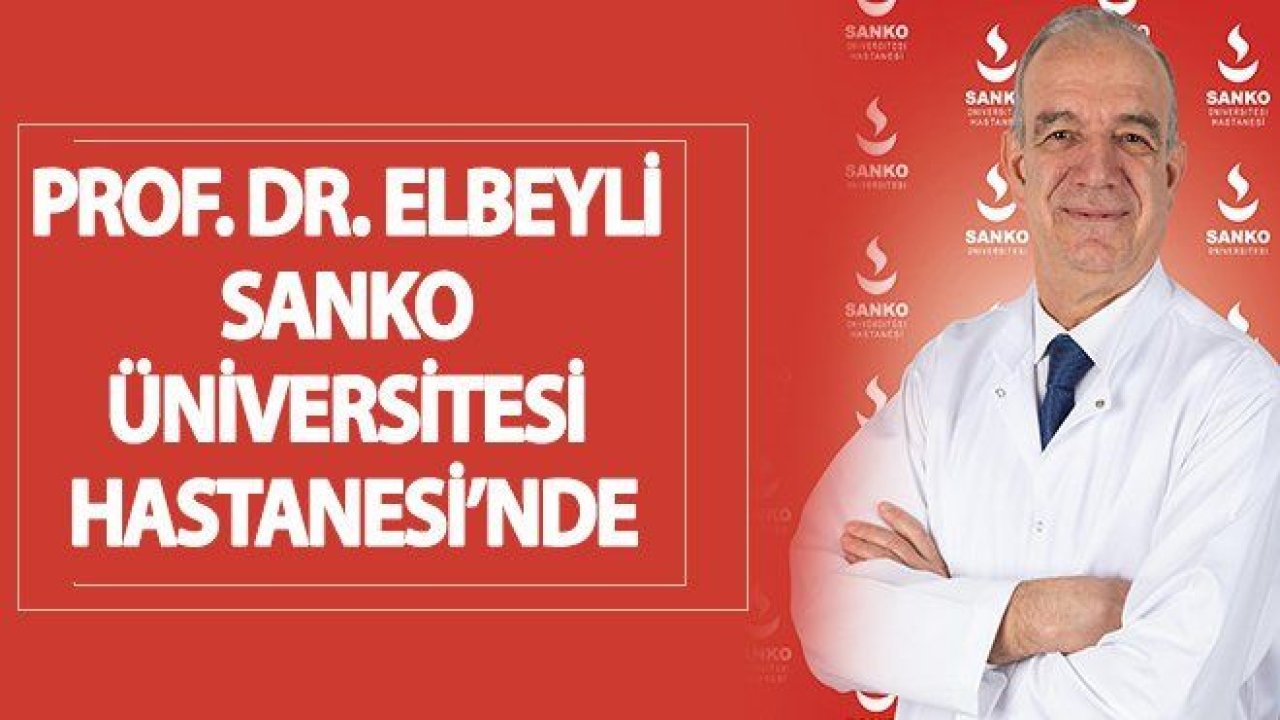 Prof. Dr. Levent Elbeyli SANKO'da hasta kabulüne başladı