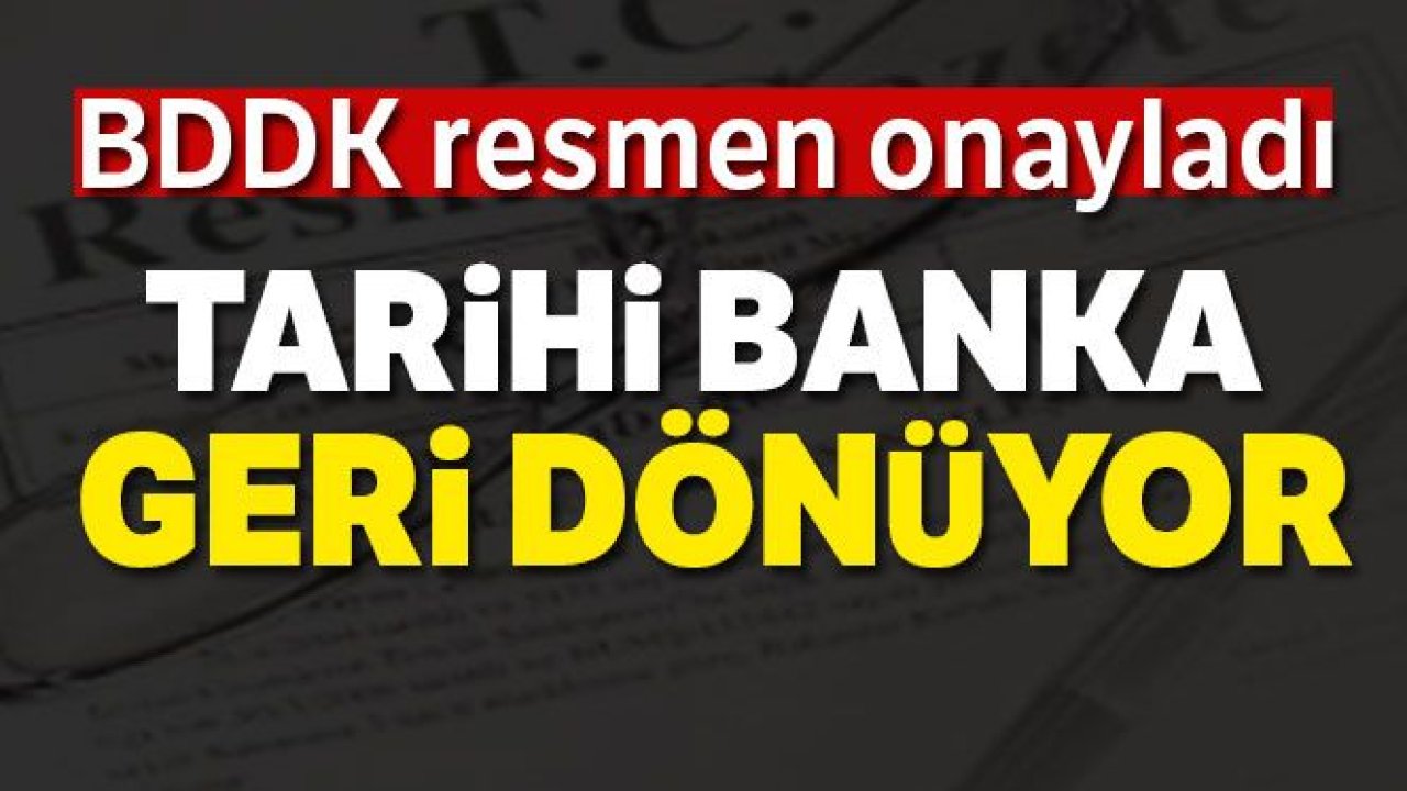 Türkiye Emlak Katılım Bankası'na faaliyet izni Resmi Gazete'de