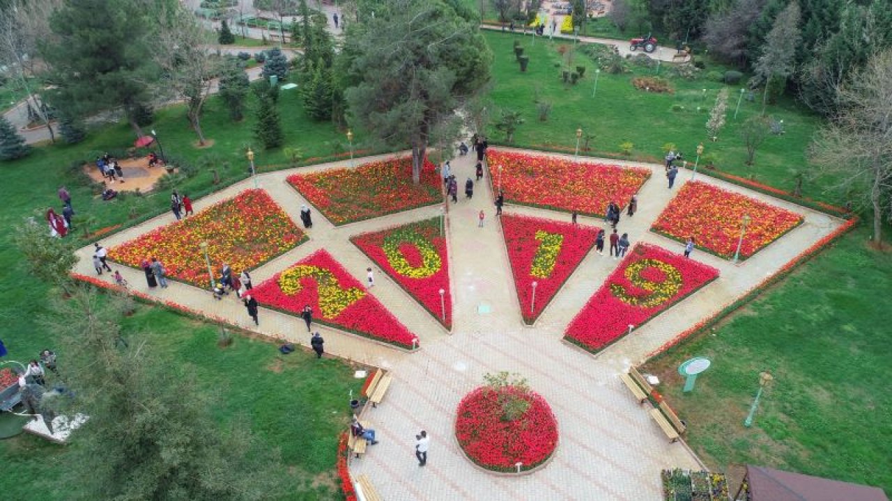 GAZİANTEP, RENGÃ‚RENK ÇİÇEKLERLE BEZENDİ