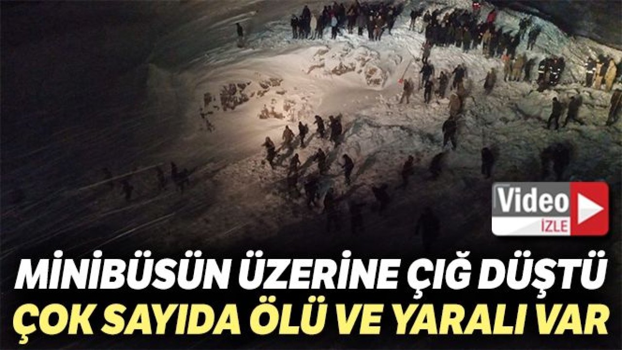 Son Dakika...Van-Bahçesaray kara yolunda Çığ Düştü...Hayatını kaybedenlerin sayısı 5’e yükseldi...