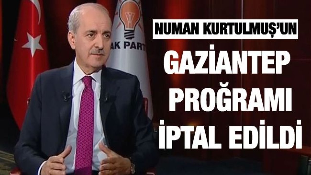 Numan Kurtulmuş Gelemiyor