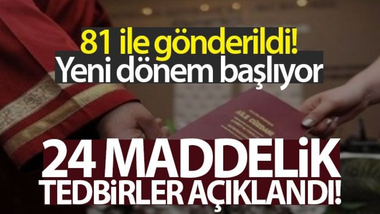 İçişleri Bakanlığı tarafından ‘Nikah Merasimlerinde Uygulanacak Tedbirler' açıklandı