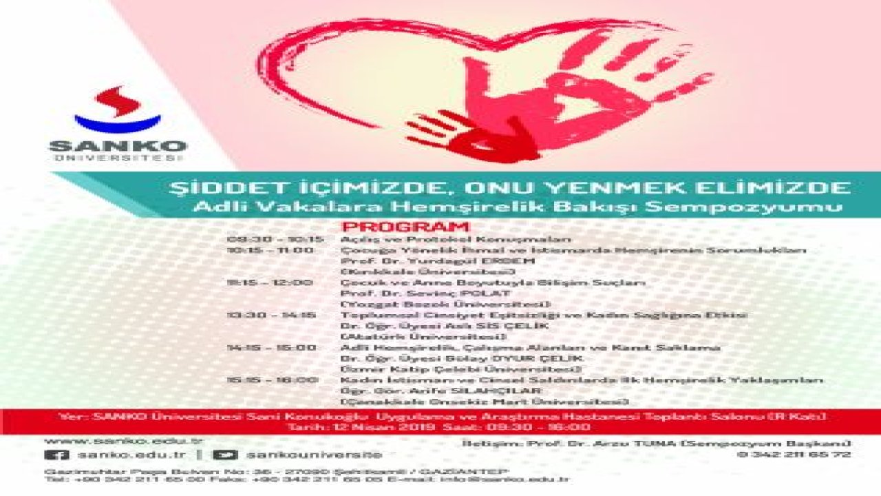 'ŞİDDET İÇİMİZDE, ONU YENMEK ELİMİZDE'