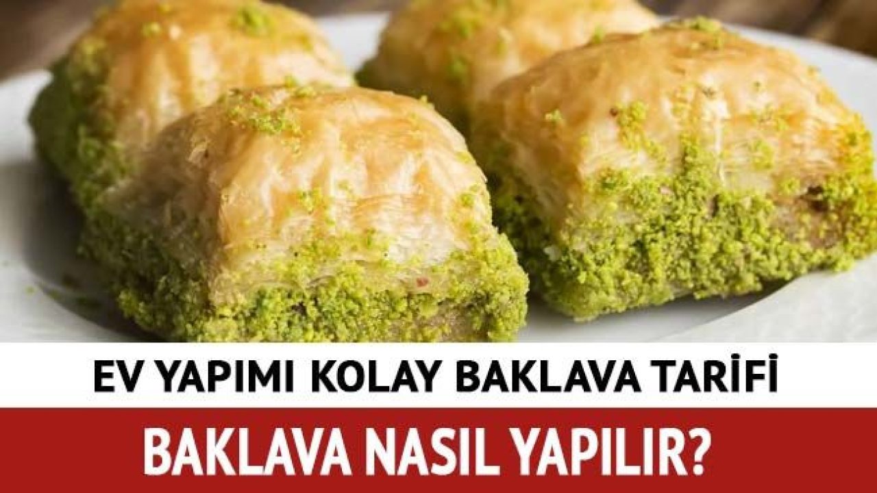 Evde Kolay Baklava Yapımı| Baklava tarifi