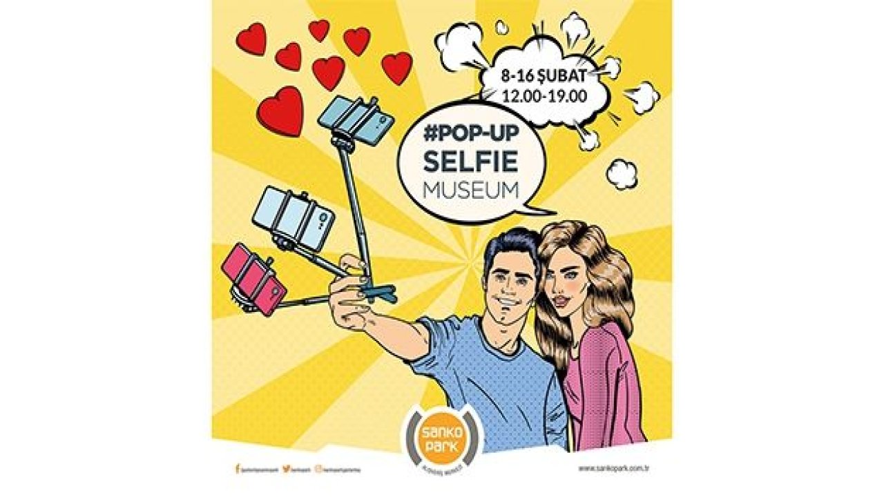 #POP-UP SELFIE MUSEUM Eğlencesi Sanko Park'ta