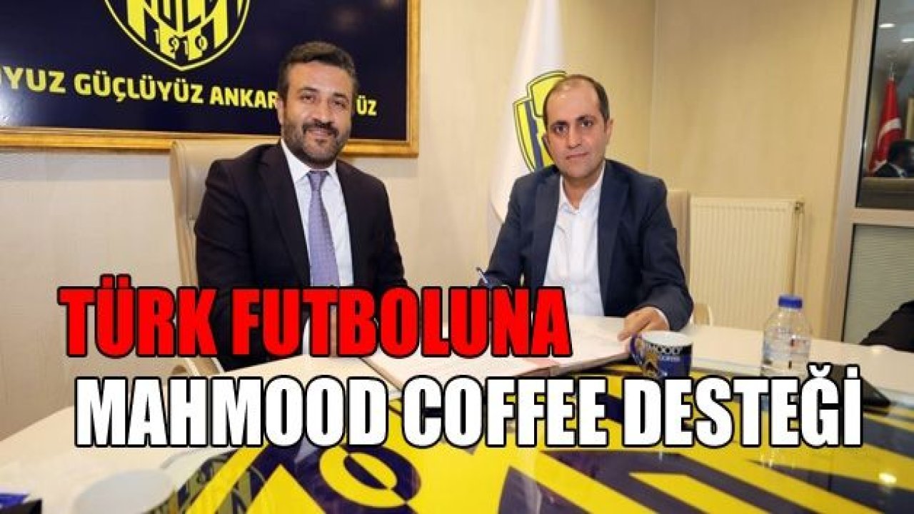 TÜRK FUTBOLUNA MAHMOOD DESTEĞİ