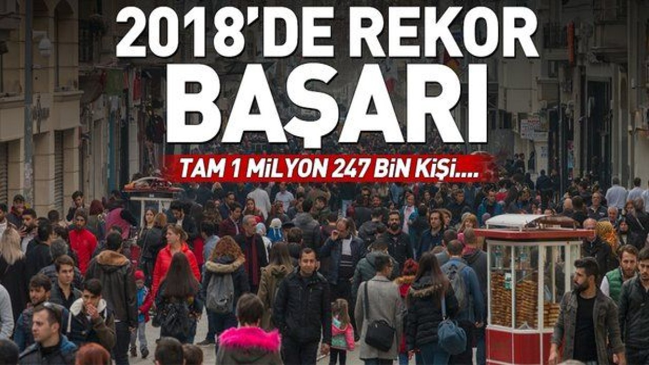 İŞKUR 2018'de istihdam rekoru kırdı! Bakan Selçuk duyurdu