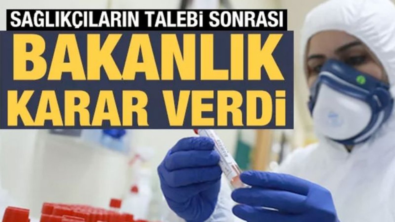 Yeni korona genelgesi yayımlandı