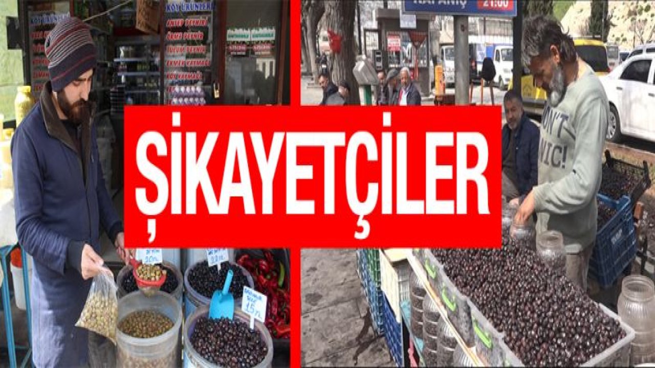 Zeytinciler kuyumcu, tüpçü ve tornacılardan şikayetçi