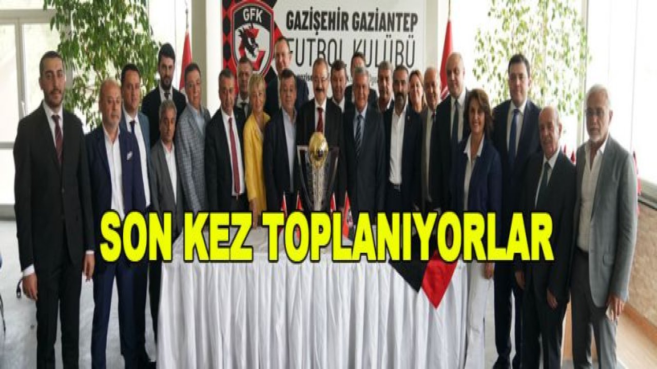 Konukoğlu yönetimi son kez toplanıyor