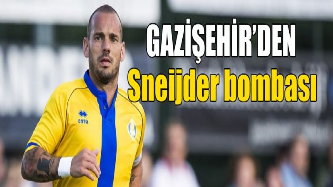 Wesley Sneijder bombası!