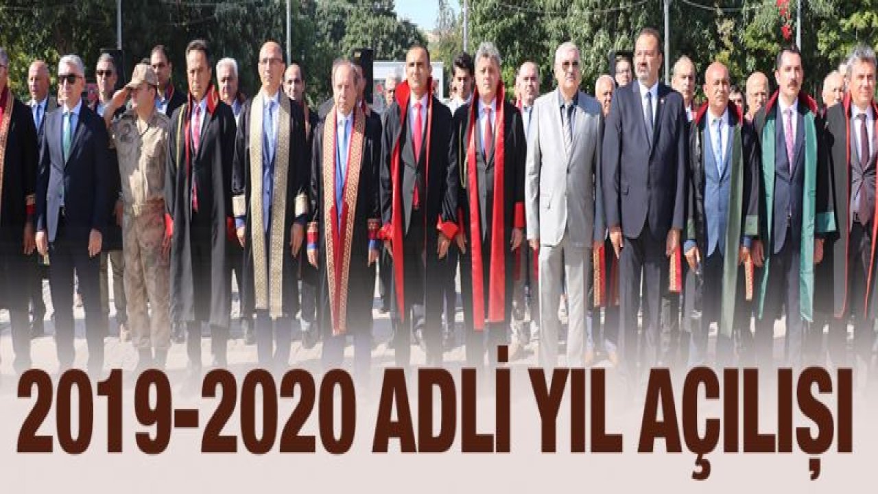 Adli Yıl açılış töreni düzenlendi