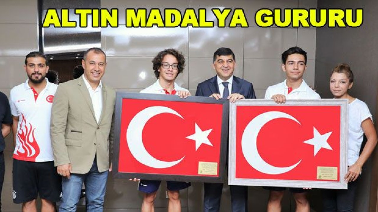 Altın madalya rekorla geldi