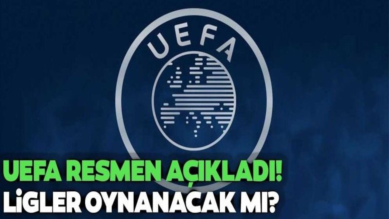 TFF AÇIKLADI; LİGLER OYNANACAK MI?