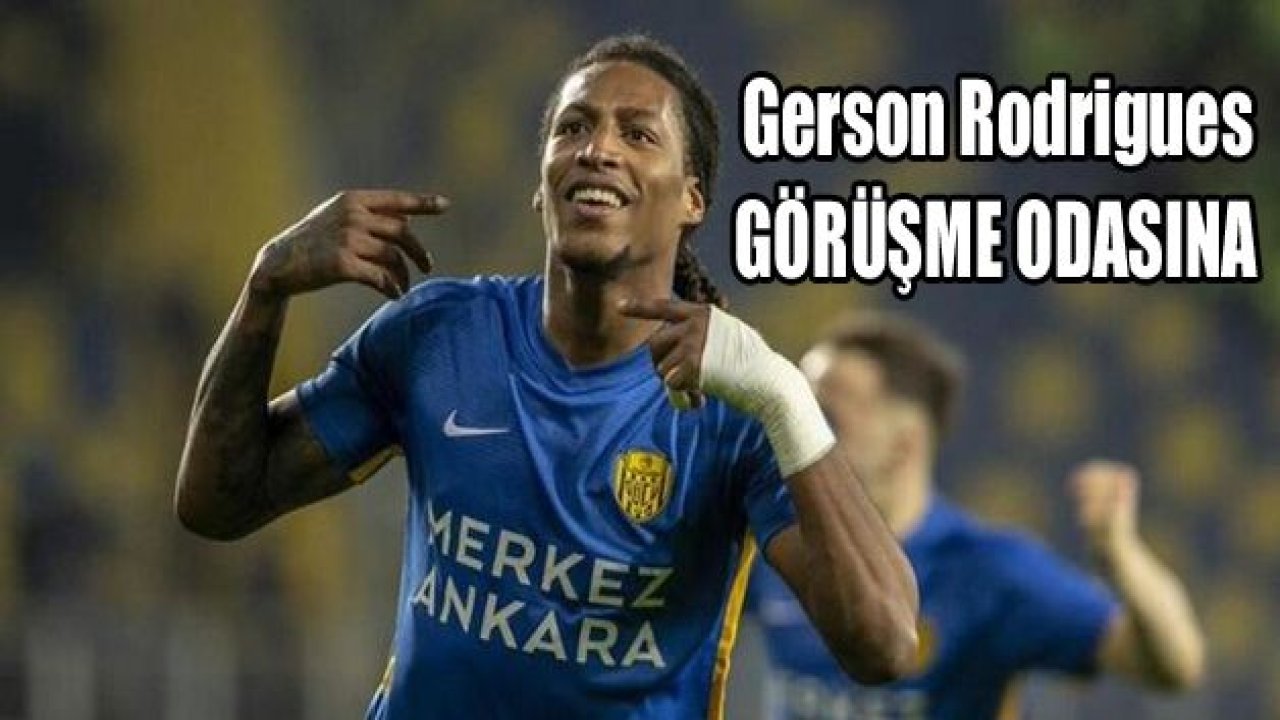 Gerson Rodrigues görüşme odasına