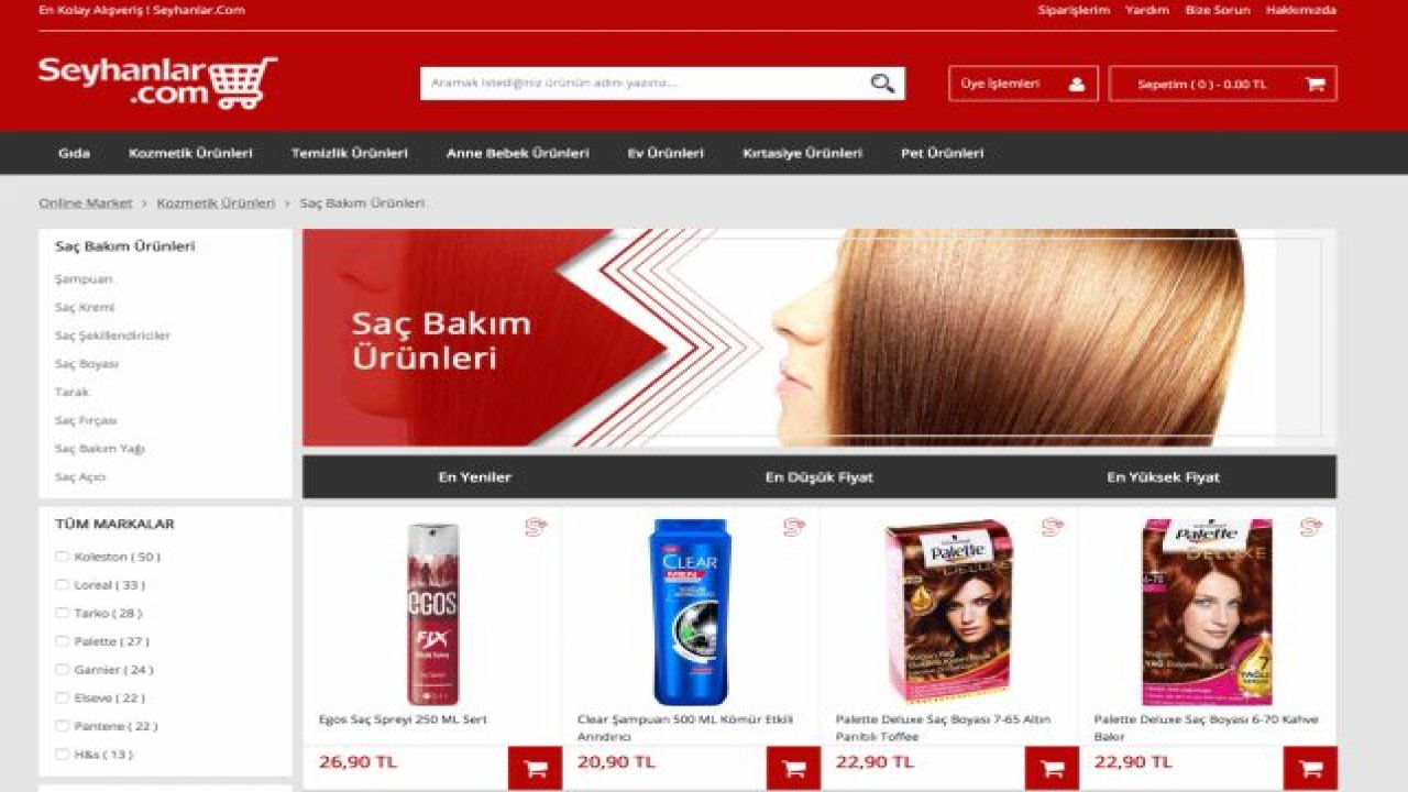 En İyi Saç Bakım Ürünleri ve Fiyatları | www.seyhanlar.com