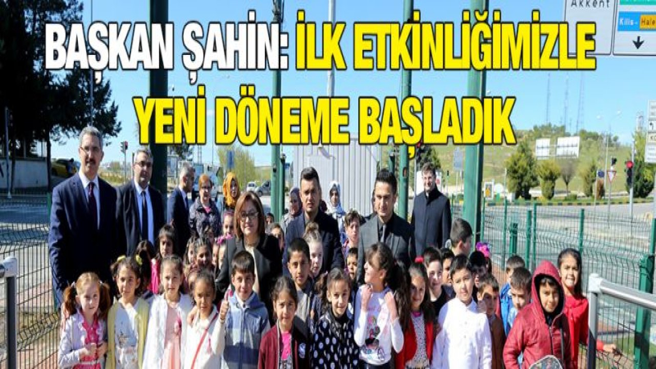 BAŞKAN ŞAHİN, ÖĞRENCİLERİN TRAMVAY HAYALİNİ GERÇEKLEŞTİRDİ