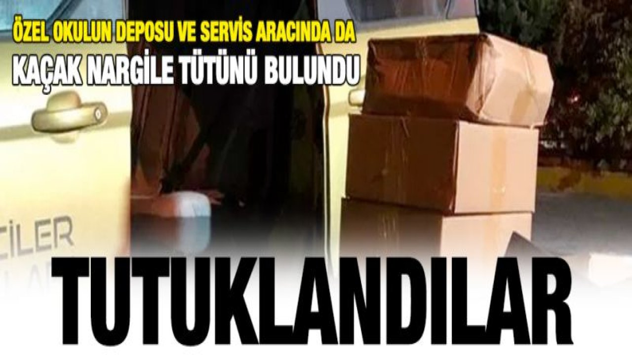 Kaçak Nargile 'de tutuklama