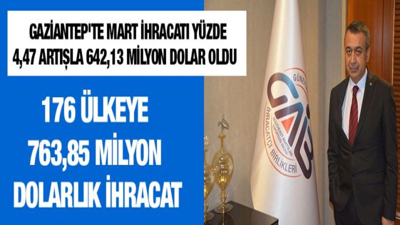 Hem Gaziantep hem Güneydoğu'dan rekor ihracat