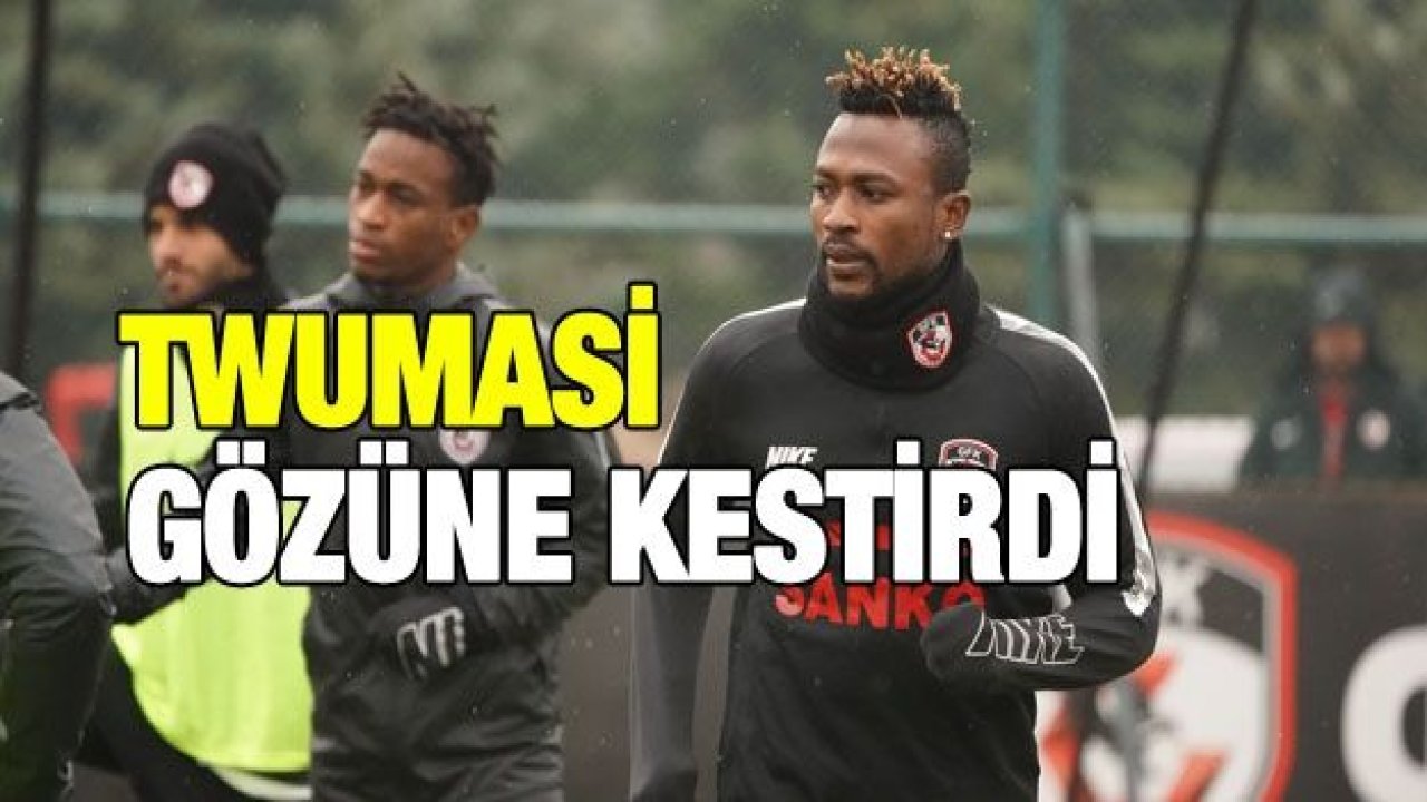 Twumasi gözüne kestirdi