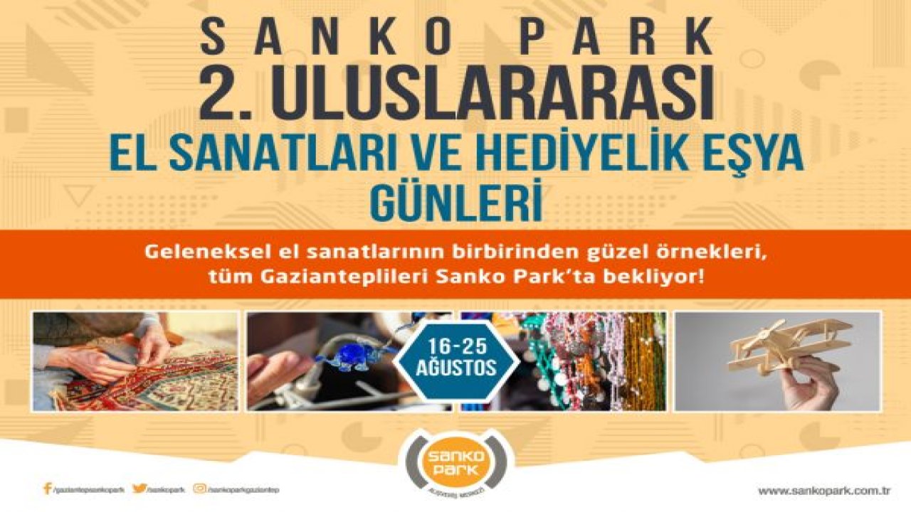 ULUSLARARASI EL SANATLARI, YENİDEN SANKO PARK'TA