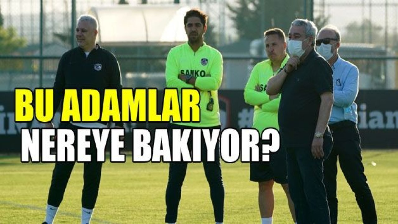 Bu adamlar nereye bakıyor?