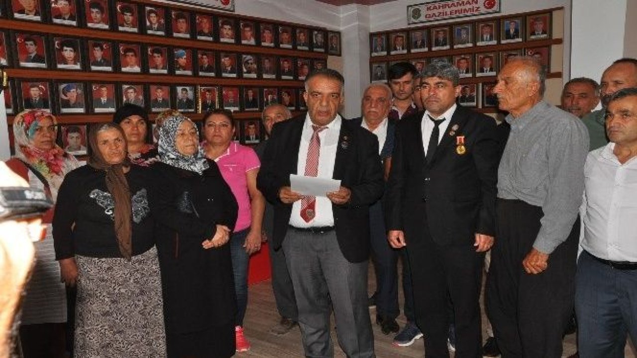 Şehit aileleri ve gazileri, Barış Pınarı harekatını destekledi