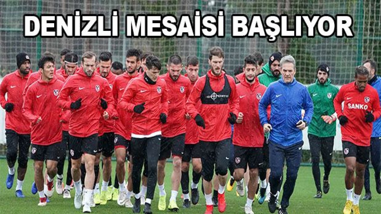 Denizlispor mesaisi başlıyor