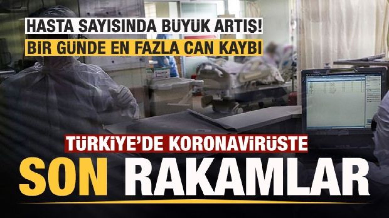 Son dakika haberi:Türkiye Korona Virüs'te Rekora Koşuyor... 22 Kasım 2020 korona tablosu vefat ve vaka sayısı rekora koşuyor...Sağlık Bakanlığı tarafından açıklandı!