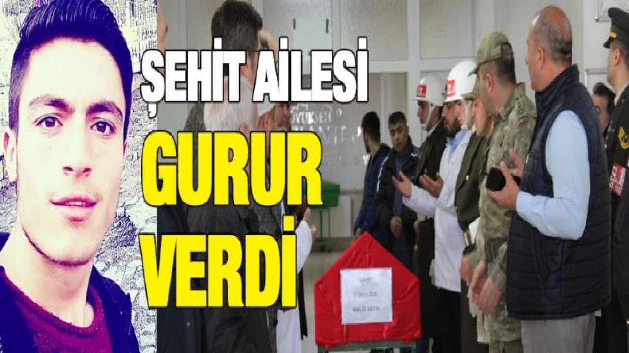 Şehit ailesi organları bağışladı