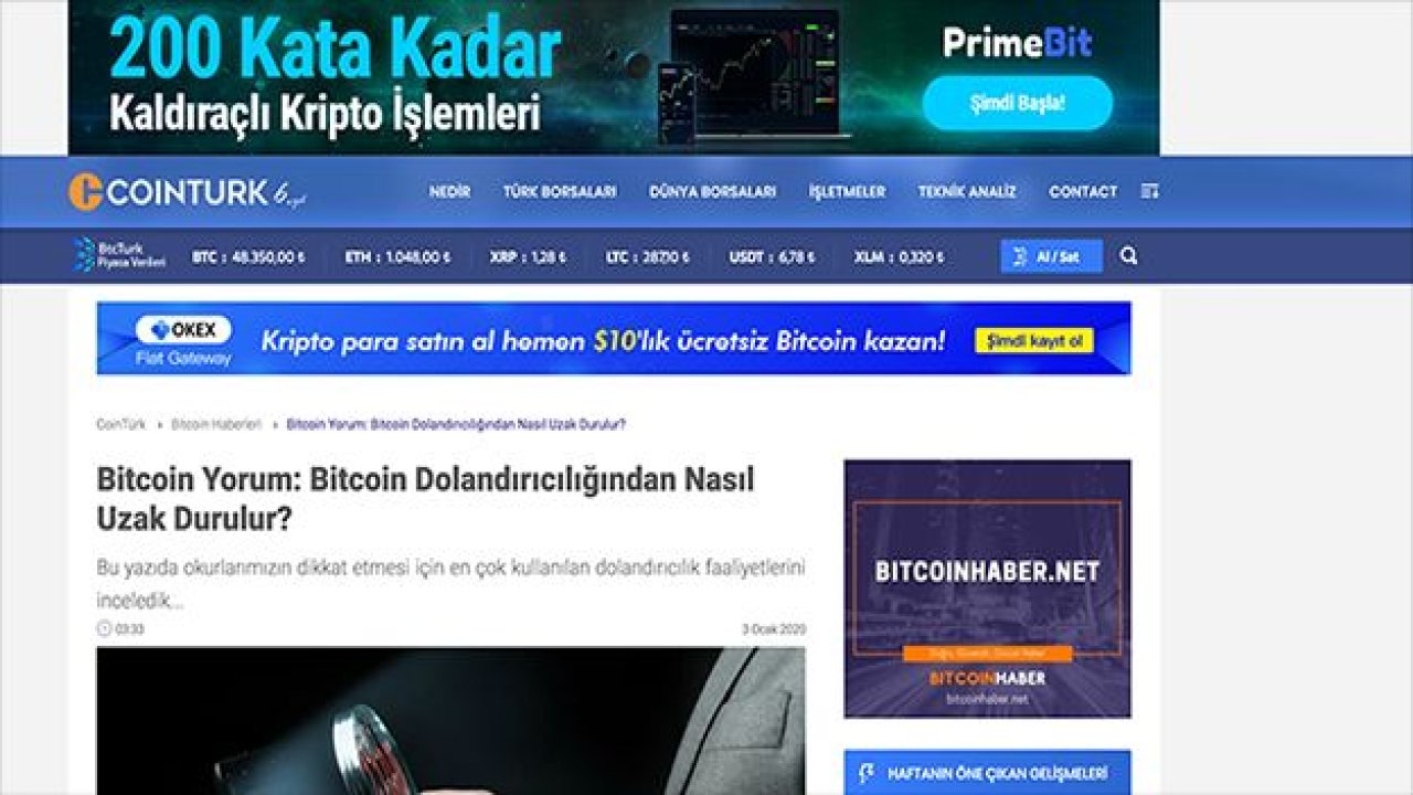 Bitcoin Yorumları 2020