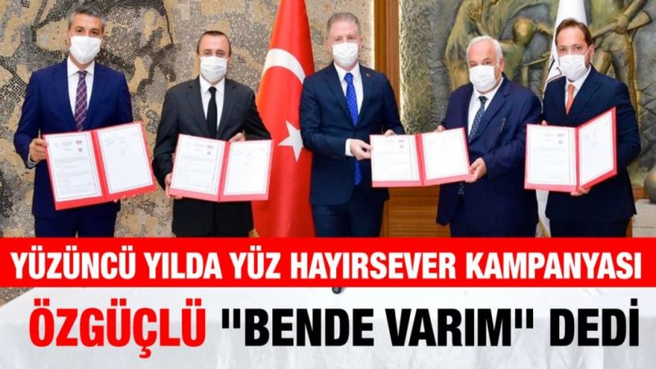 Özgüçlü "Bende varım" dedi