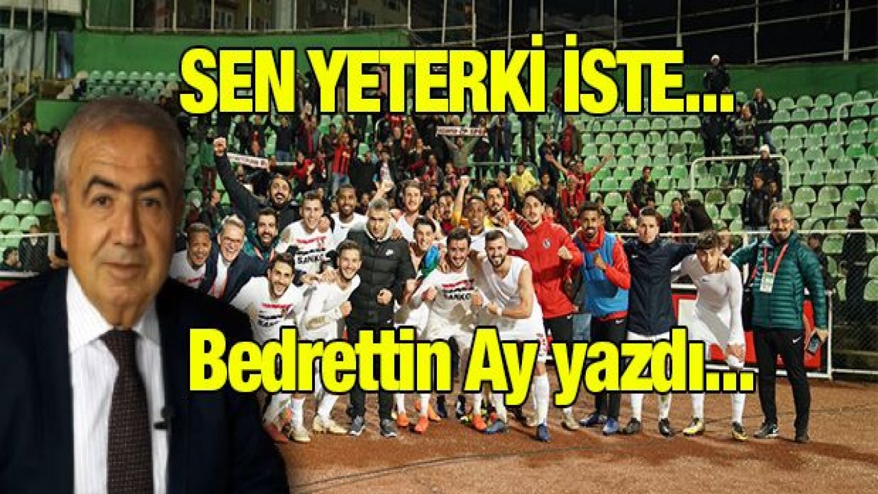 SEN YETER Kİ İSTE'¦