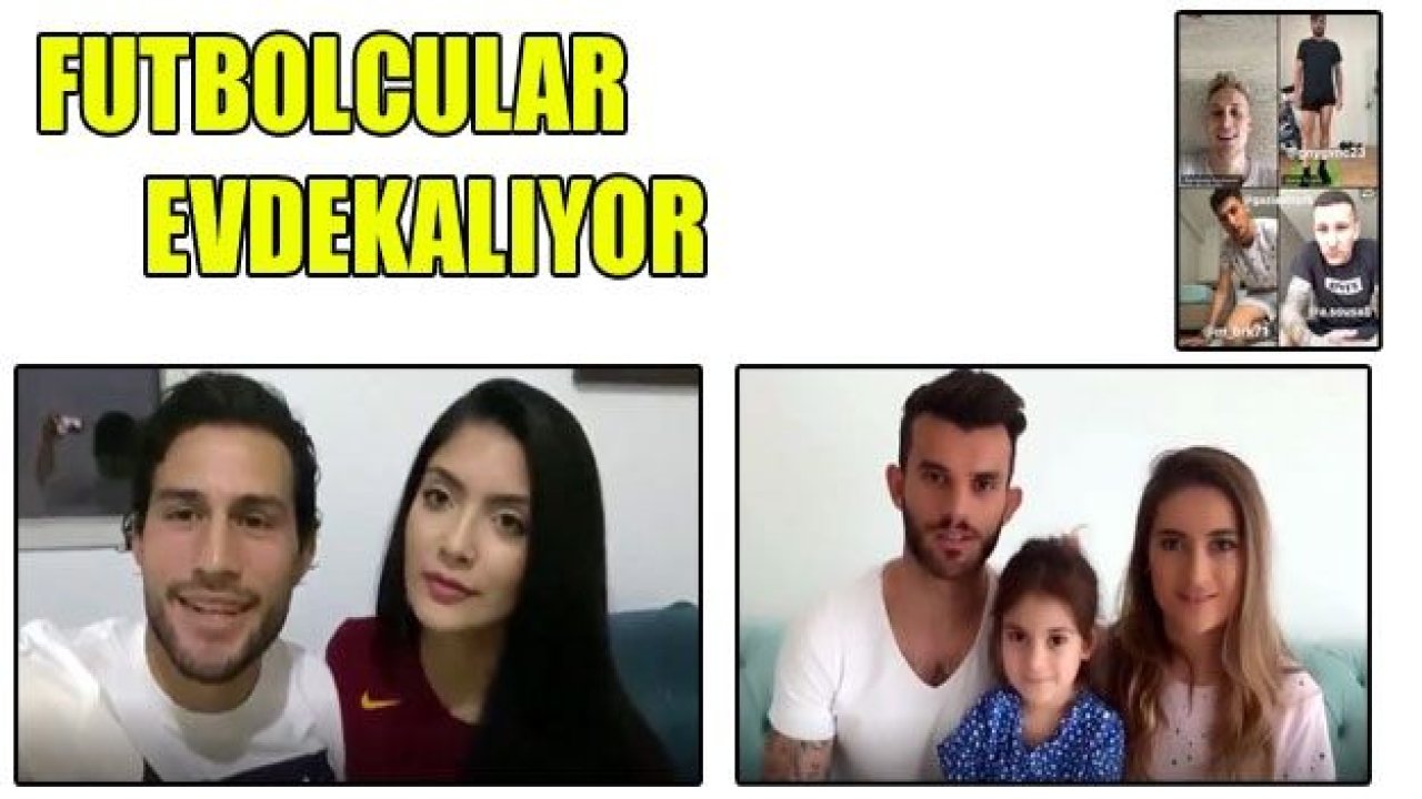 FUTBOLCULAR EVDE BEKLİYORLAR!