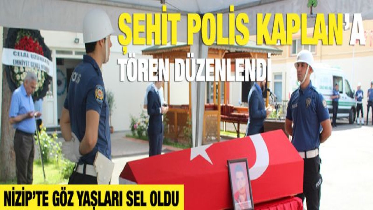 Gaziantep şehit polisine ağlıyor